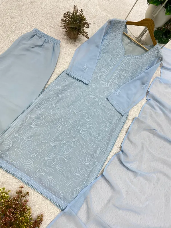 Powder_Blue_Chikankari_Kurta_Pant_Set_with_Dupatta_for_Women