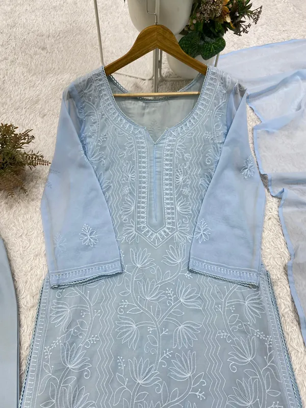 Powder_Blue_Chikankari_Kurta_Pant_Set_with_Dupatta_for_Women