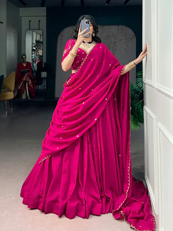 Rani_Pink_Noor_Zari_Designer_Lehenga_Choli_with_Dupatta