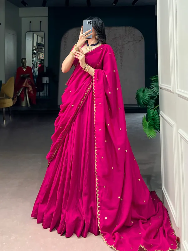 Rani_Pink_Noor_Zari_Designer_Lehenga_Choli_with_Dupatta