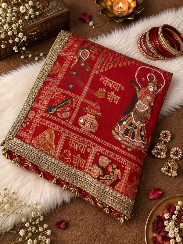 Red_Dola_Viscose_Meena_Saree_with_Mirror_Work_&_Heavy_Border_–_Karwa_Chauth_&_Teej_Special_Traditional_Saree