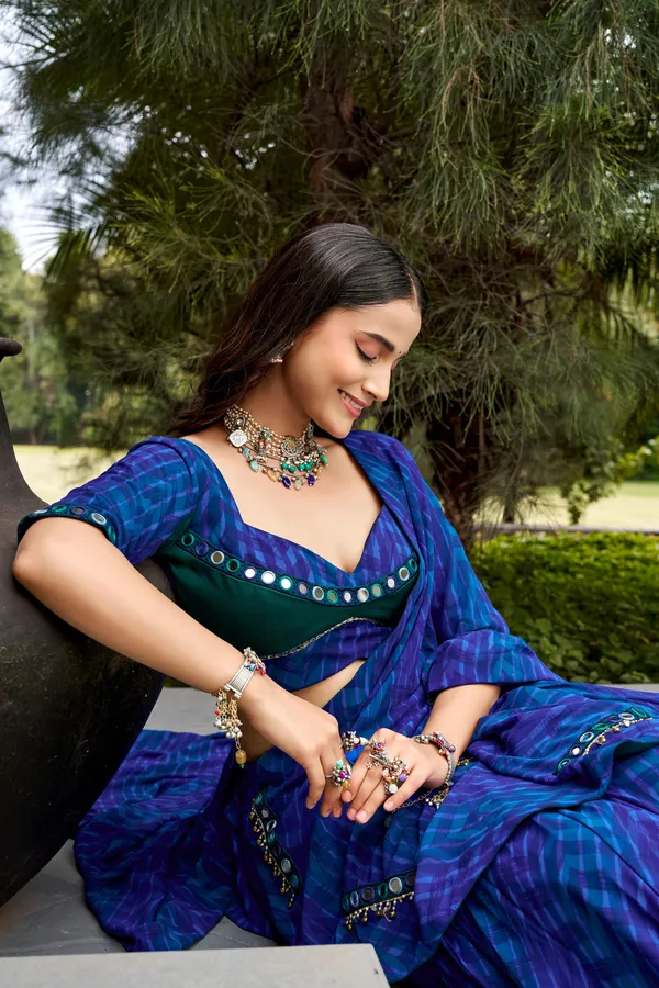 Royal_Blue_Rangoli_Printed_Lehenga_Choli_with_Dupatta