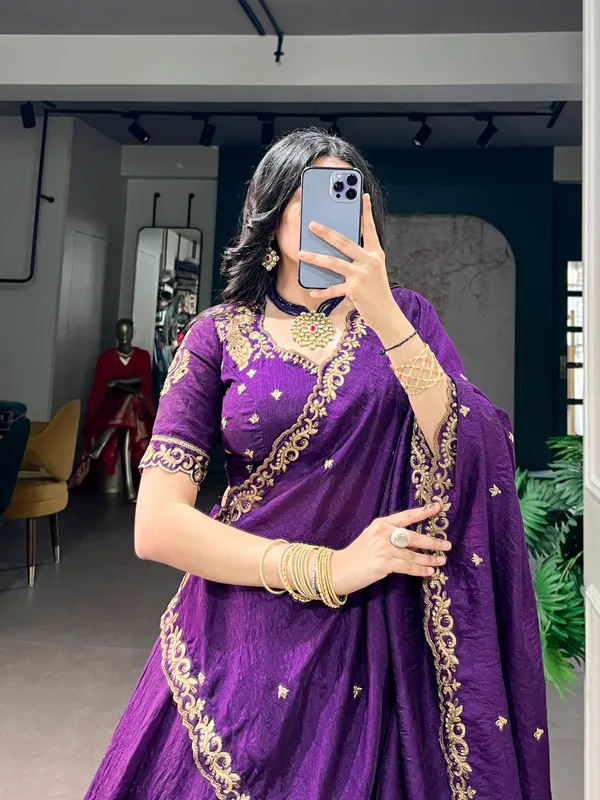 Royal_Purple_Meher_Zari_Designer_Lehenga_Choli_with_Dupatta