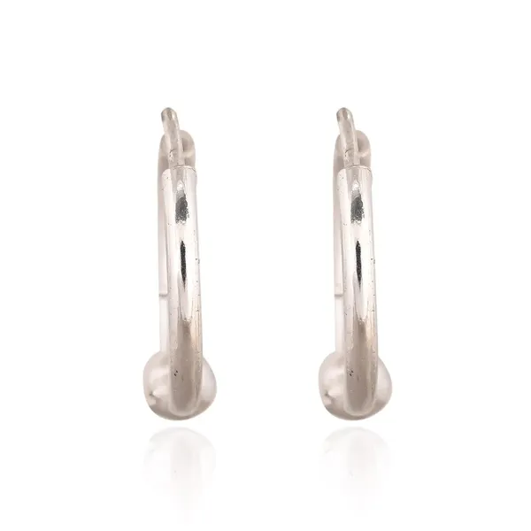 Silver_Sterling_Polished_Bead_Hoop_Earrings_For_Women