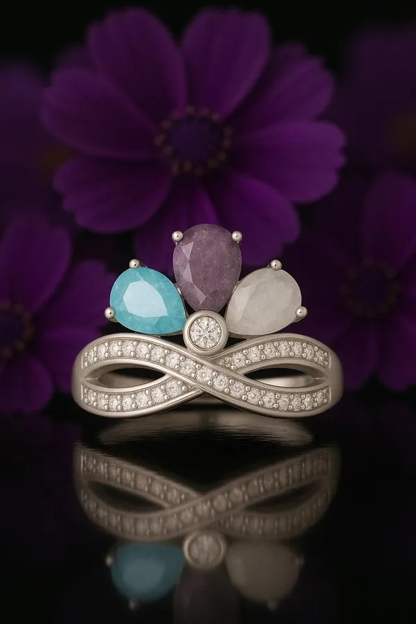 Silver_Sterling_Infinity_Trio_Stone_Ring_For_Women