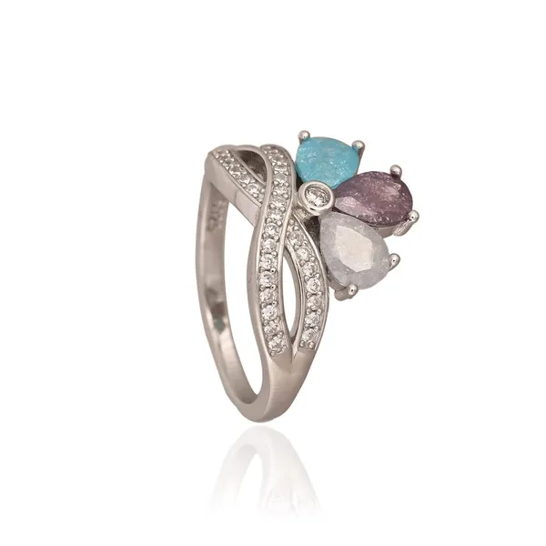 Silver_Sterling_Infinity_Trio_Stone_Ring_For_Women