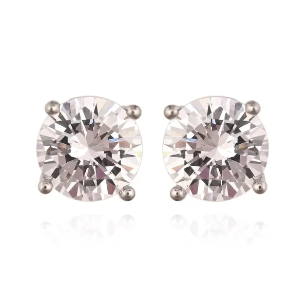 Silver_Cz_Round_Martini_Stud_Earrings_For_Women