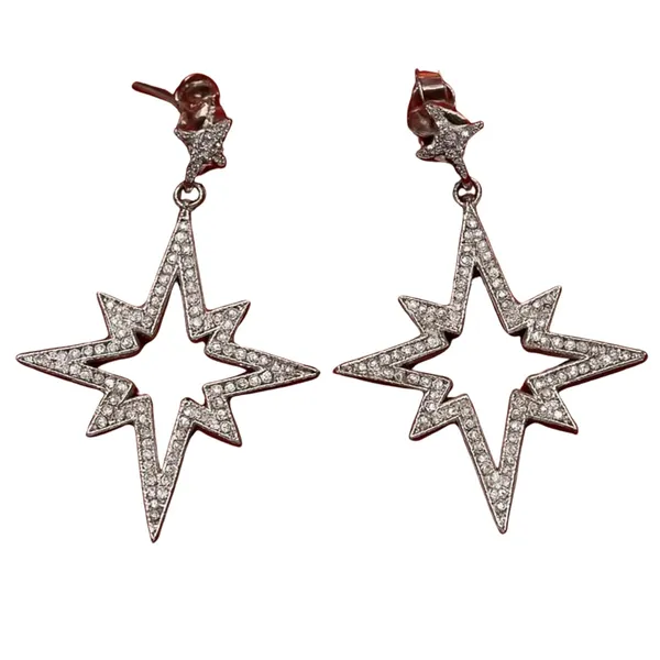 Silver_Star_Stud_Earrings_For_Women