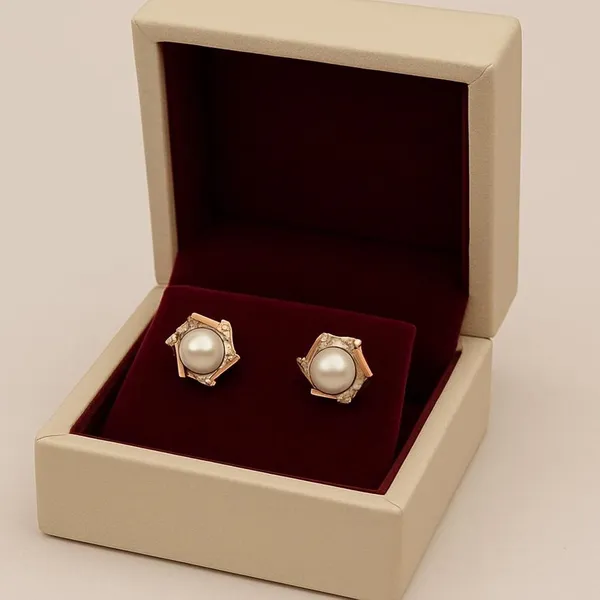 Rose_Gold_Floral_Pearl_Crystal_Stud_Earrings_For_Women