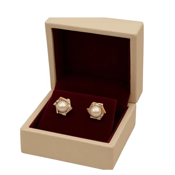 Rose_Gold_Floral_Pearl_Crystal_Stud_Earrings_For_Women