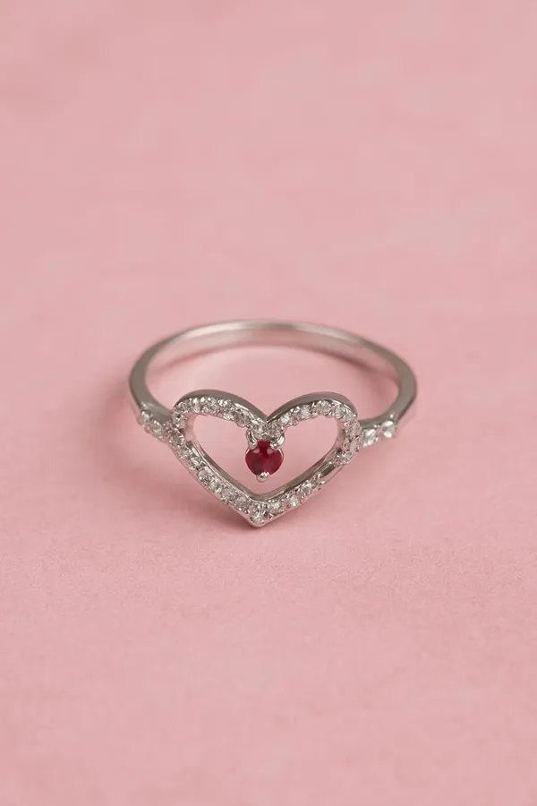 Rose_Gold_925_Sterling_Silver_Ruby_Heart_Band_Ring_For_Women