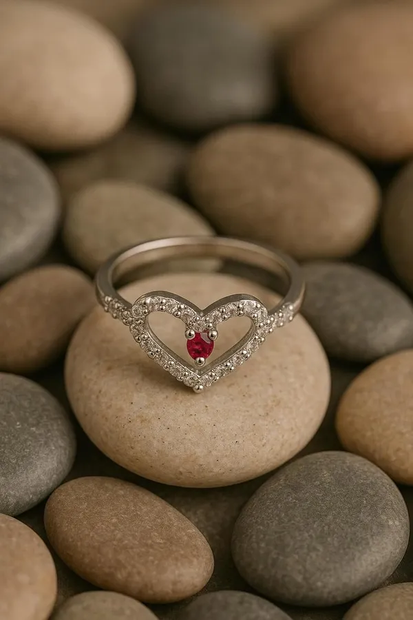 Rose_Gold_925_Sterling_Silver_Ruby_Heart_Band_Ring_For_Women