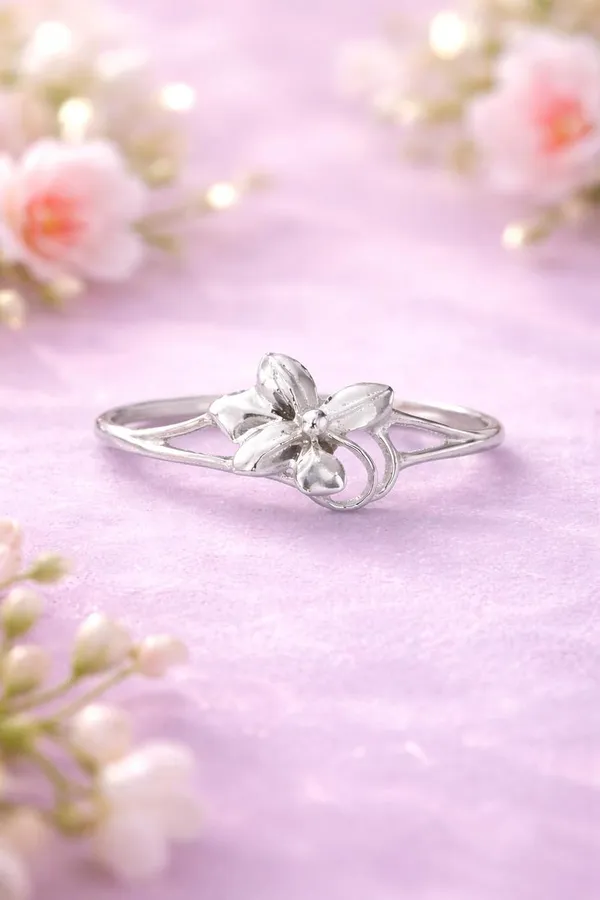 Silver_925_Sterling_Orchid_Design_Ring_For_Women