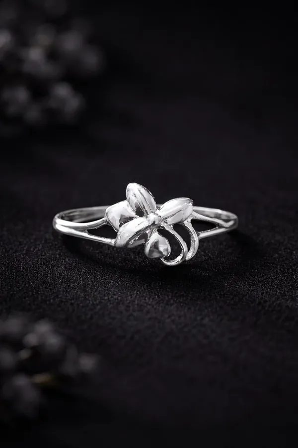 Silver_925_Sterling_Orchid_Design_Ring_For_Women