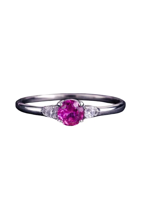 Silver_925_Sterling_Pink_Sapphire_Promise_Ring_For_Women