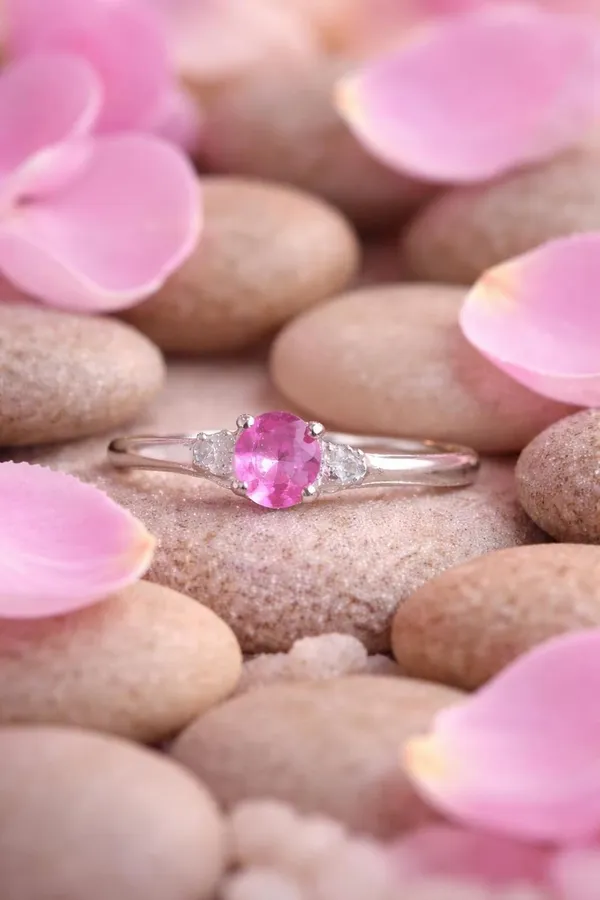 Silver_925_Sterling_Pink_Sapphire_Promise_Ring_For_Women