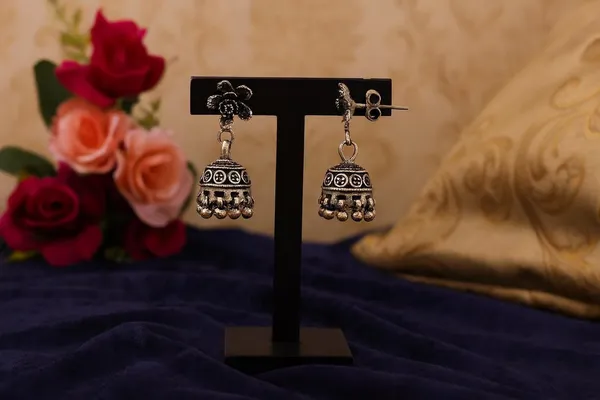 Silver_925_Sterling_Traditional_Jhumki_Earrings_For_Women