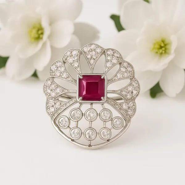 Silver_Sterling_Ruby_Cz_Fan_Adjustable_Ring_For_Women