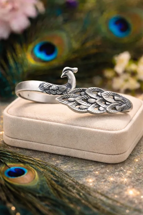 Silver_925_Sterling_Peacock_Feather_Oxidised_Cuff_Bracelet_For_Women