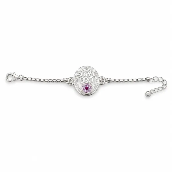 Silver_Heart_Om_Charm_Adjustable_Rakhi_Bracelet_For_Men