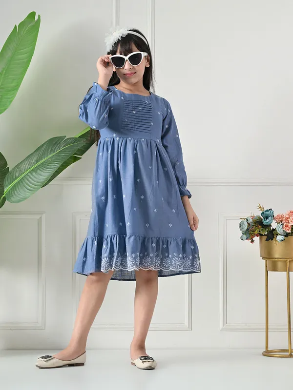 Girls_Midi_Knee_Length_Casual_Dress