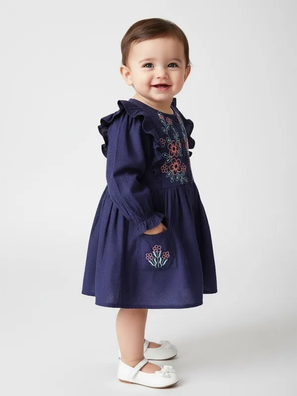 Baby_Girls_Midi_Knee_Length_Casual_Dress