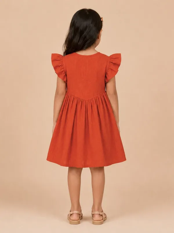 Girls_Above_Knee_Casual_Dress