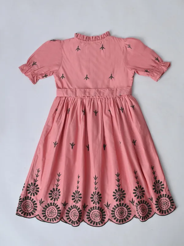 Girls_Below_Knee_Casual_Dress