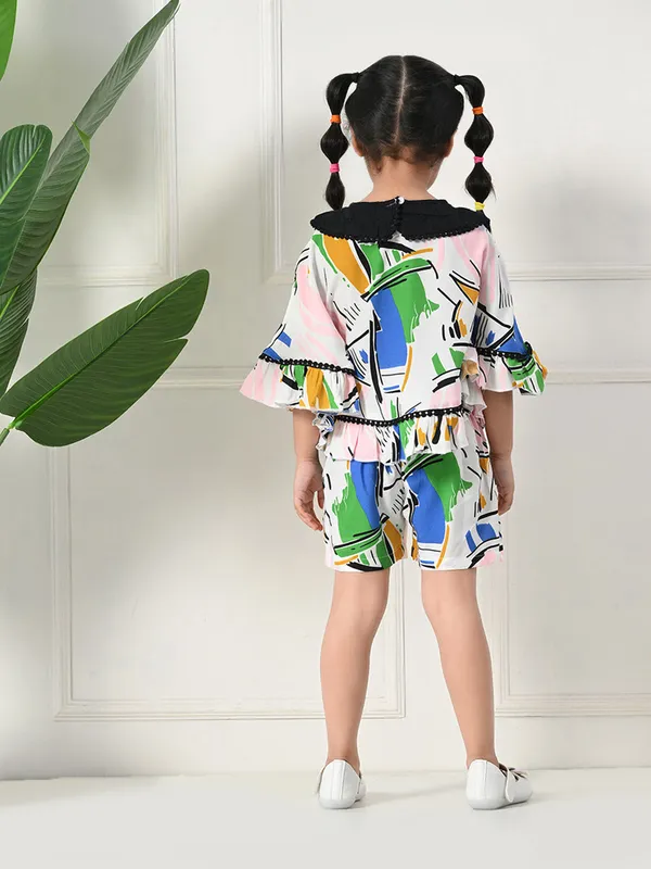Bella_Moda_Girls_Casual_Top_Shorts_Multicolor