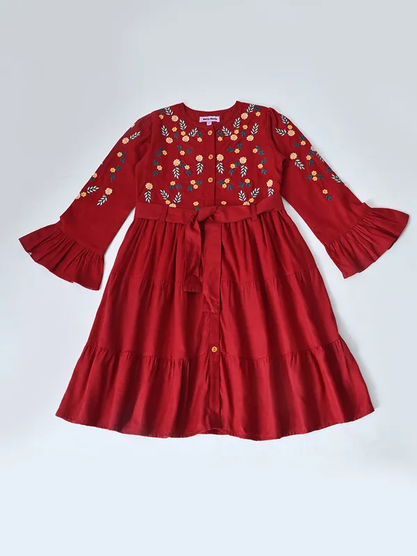 Girls_Midi_Knee_Length_Casual_Dress