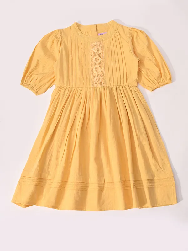 Girls_Above_Knee_Casual_Dress