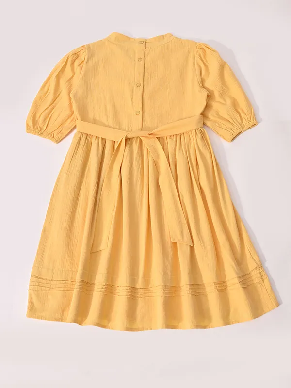 Girls_Above_Knee_Casual_Dress