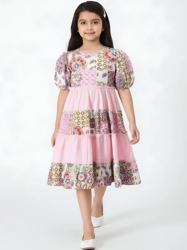Girls_Below_Knee_Casual_Dress
