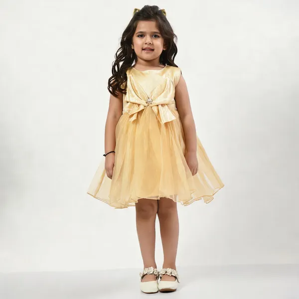 Bella_Moda_Girls_Above_Knee_Party_Dress_Gold_Sleeveless