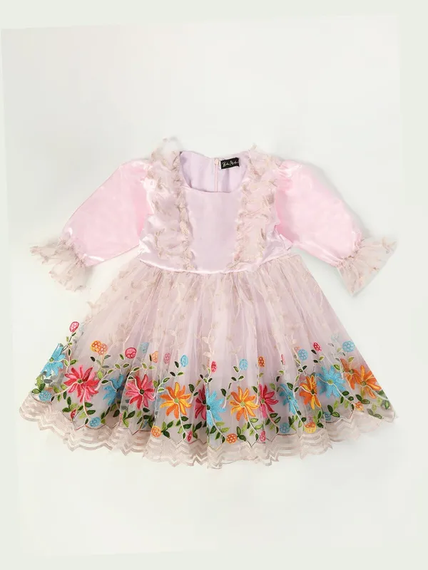 Girls_Midi_Knee_Length_Party_Dress