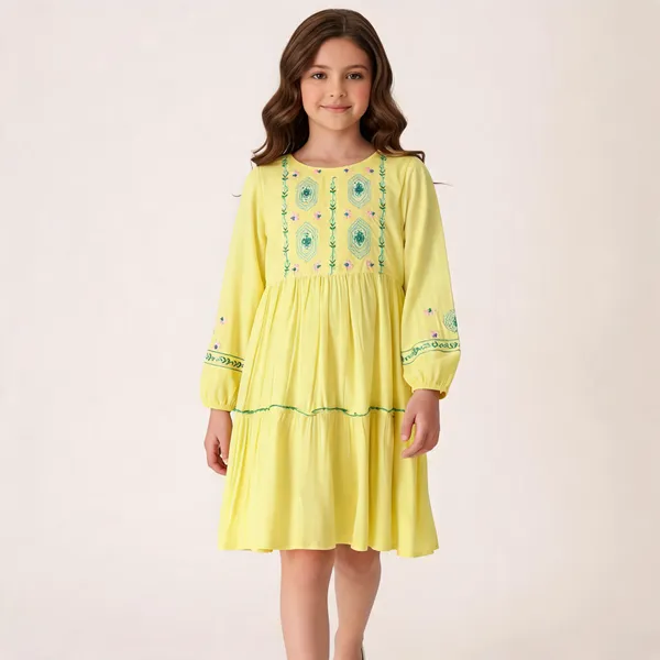 Floral_Embroidered_Fit_Flare_Dress