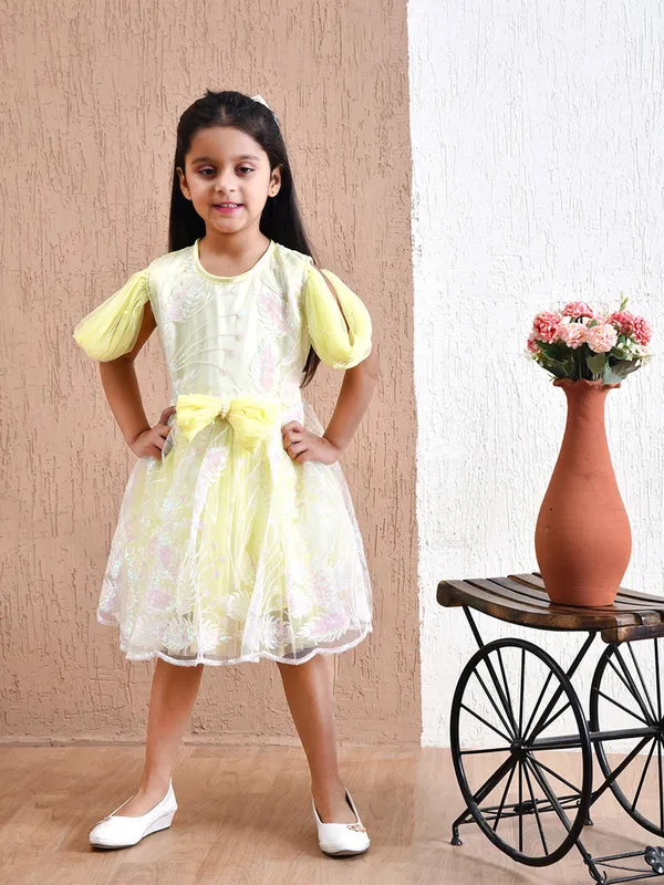 Girls_Midi_Knee_Length_Party_Dress