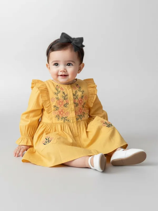 Baby_Girls_Midi_Knee_Length_Casual_Dress