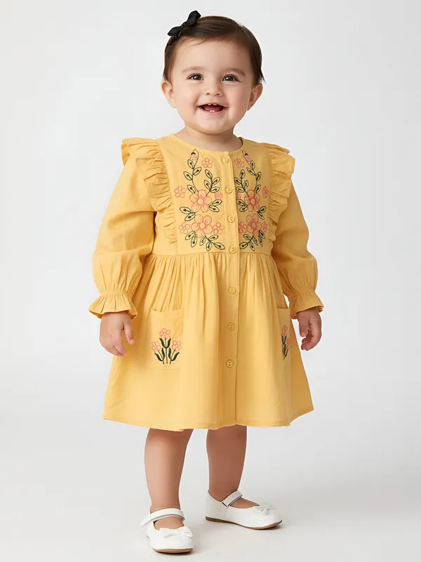 Baby_Girls_Midi_Knee_Length_Casual_Dress