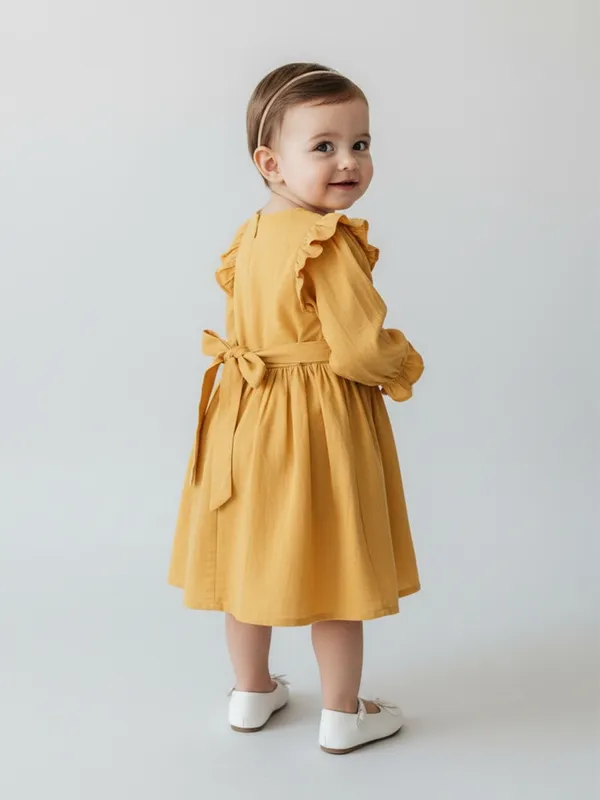Baby_Girls_Midi_Knee_Length_Casual_Dress