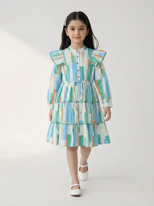 Girls_Midi_Knee_Length_Casual_Dress