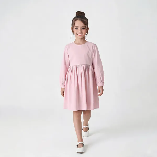 Girls_Midi_Knee_Length_Casual_Dress
