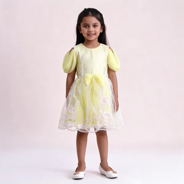 Girls_Midi_Knee_Length_Party_Dress