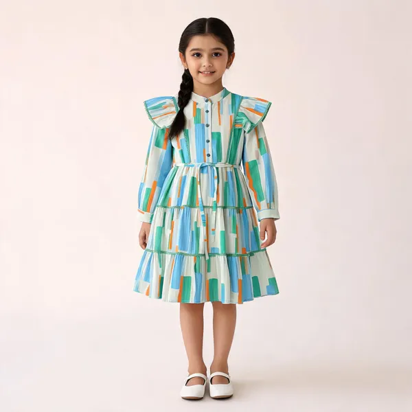 Girls_Midi_Knee_Length_Casual_Dress