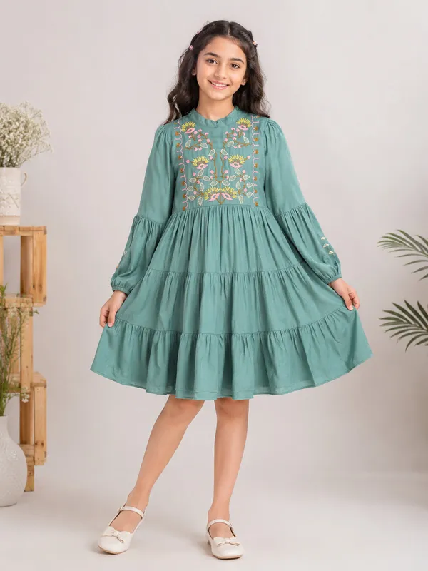 Girls_Midi_Knee_Length_Casual_Dress