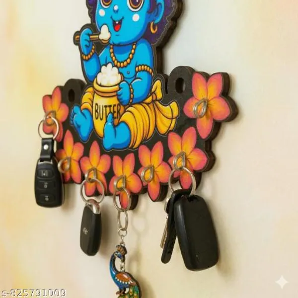 Baby_Krishna_Wooden_Key_Holder_For_Wall_Krishna_Key_Stand_With_Hooks_Decorative_Key_Organizer_For_Home_Entrance_Krishna_Wall_Key_Hanger