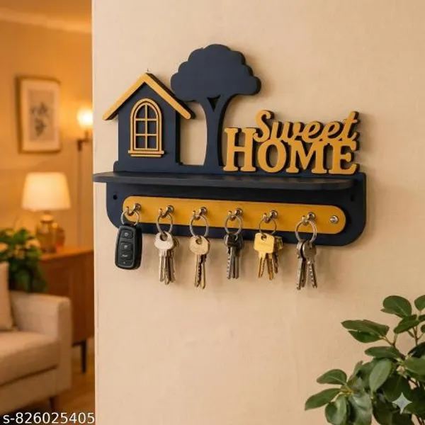 Sweet_Home_Wooden_Key_Holder_With_Shelf_For_Wall_Decorative_Key_Stand_With_Hooks_Wall_Mounted_Key_Organizer_For_Home_Entrance_Key_Hanger_Wall_Decor