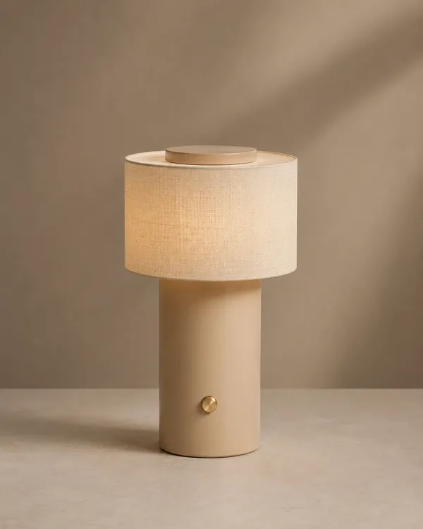 Metal_Fabric_Modern_Cylindrical_Beige_Cordless_Table_Lamp