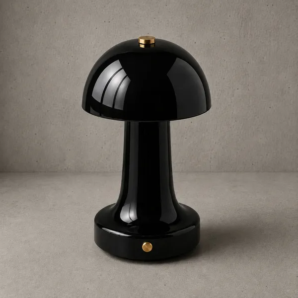 Metal_Modern_Mushroom_Glossy_Black_Cordless_Table_Lamp
