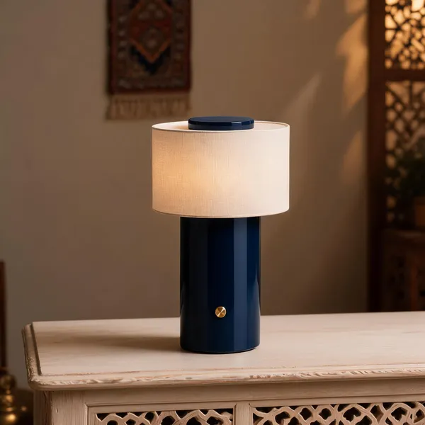 Metal_Modern_Cylindrical_Navy_And_Cream_Cordless_Table_Lamp